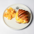 CROISSANT EGG WITH CHIPS